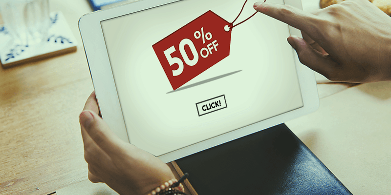 Descontos de 20%, 50%, 75%: como fazer uma liquidação online?